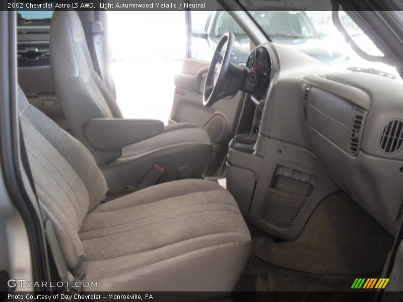 Light Autumnwood Metallic / Neutral 2002 Chevrolet Astro LS AWD