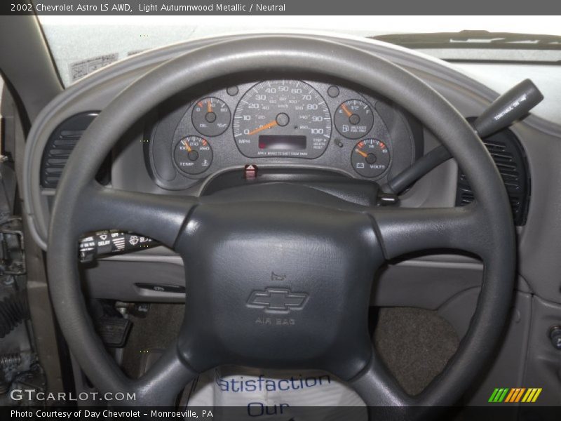 Light Autumnwood Metallic / Neutral 2002 Chevrolet Astro LS AWD