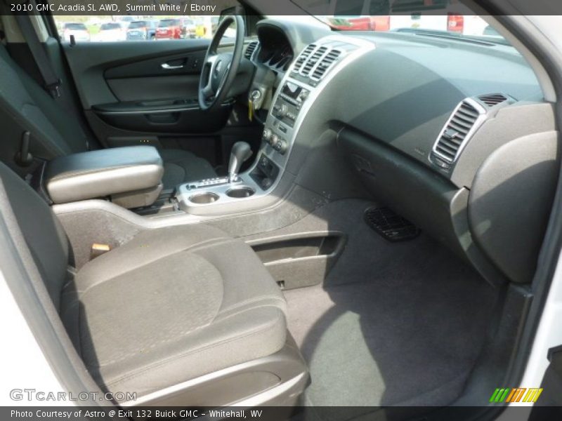 Summit White / Ebony 2010 GMC Acadia SL AWD