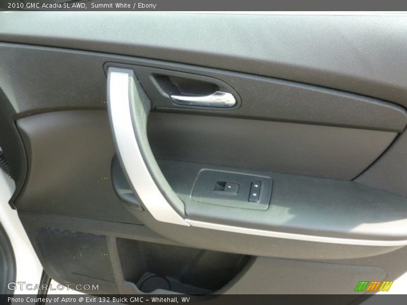Summit White / Ebony 2010 GMC Acadia SL AWD