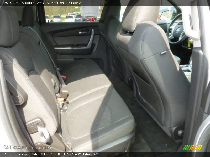 Summit White / Ebony 2010 GMC Acadia SL AWD