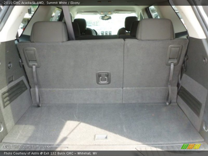 Summit White / Ebony 2010 GMC Acadia SL AWD