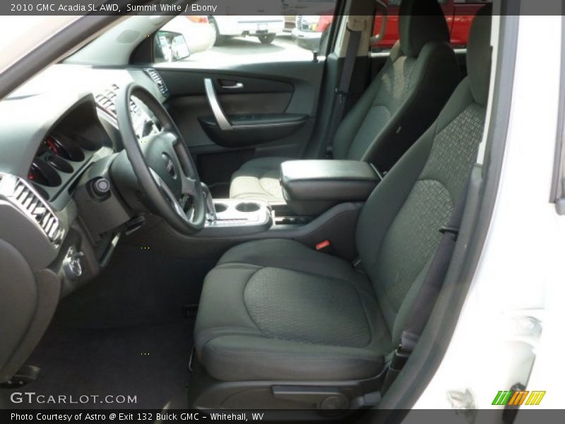 Summit White / Ebony 2010 GMC Acadia SL AWD