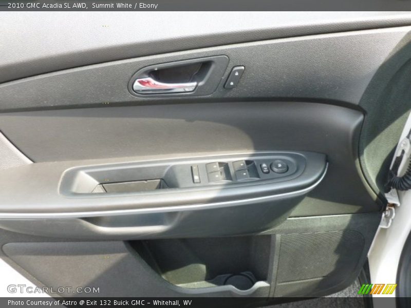 Summit White / Ebony 2010 GMC Acadia SL AWD