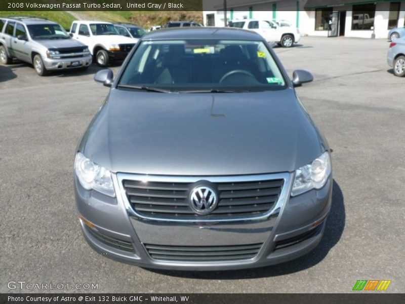 United Gray / Black 2008 Volkswagen Passat Turbo Sedan