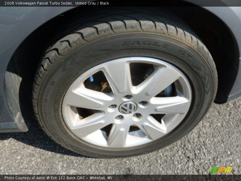 United Gray / Black 2008 Volkswagen Passat Turbo Sedan