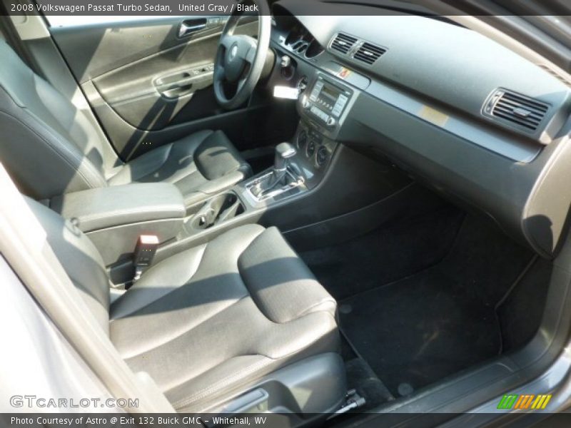 United Gray / Black 2008 Volkswagen Passat Turbo Sedan