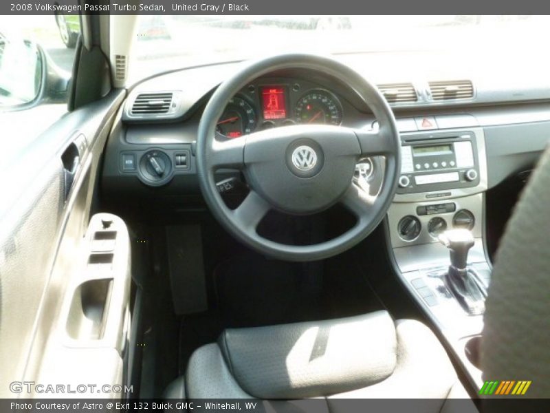 United Gray / Black 2008 Volkswagen Passat Turbo Sedan