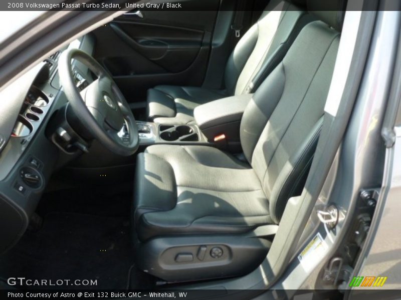 United Gray / Black 2008 Volkswagen Passat Turbo Sedan