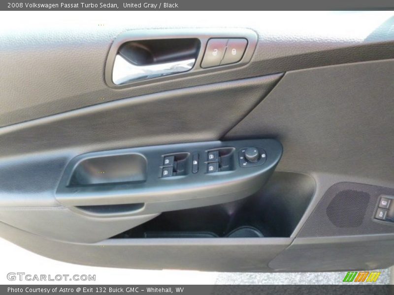 United Gray / Black 2008 Volkswagen Passat Turbo Sedan