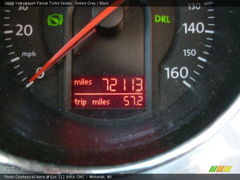 United Gray / Black 2008 Volkswagen Passat Turbo Sedan
