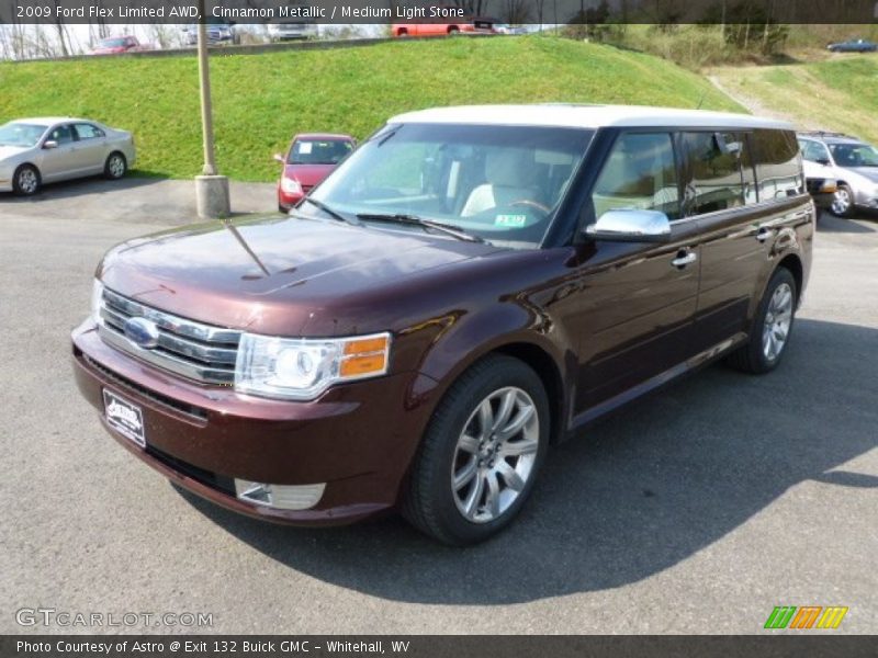 Cinnamon Metallic / Medium Light Stone 2009 Ford Flex Limited AWD