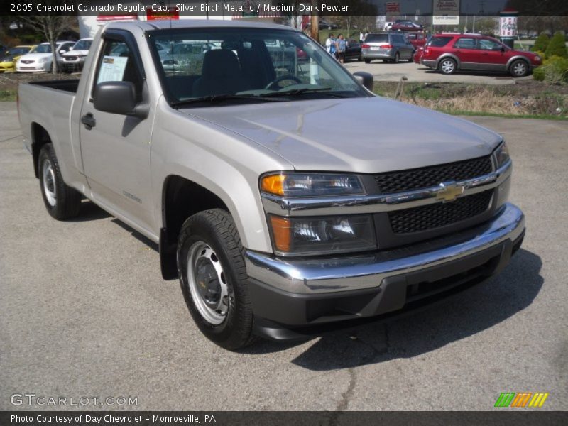 Silver Birch Metallic / Medium Dark Pewter 2005 Chevrolet Colorado Regular Cab