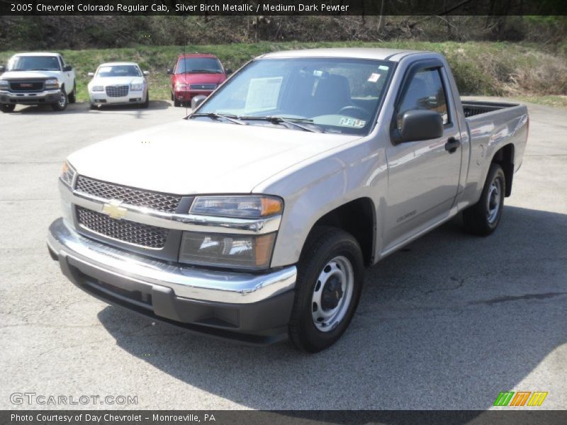 Silver Birch Metallic / Medium Dark Pewter 2005 Chevrolet Colorado Regular Cab