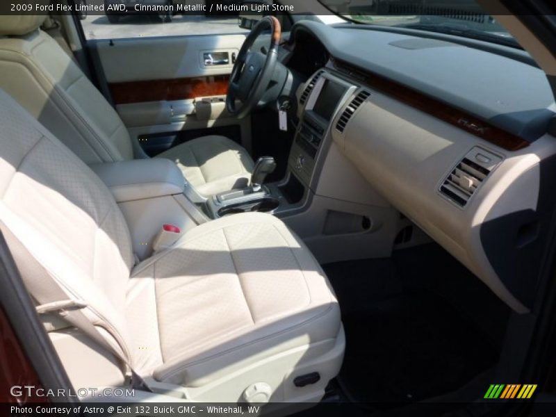 Cinnamon Metallic / Medium Light Stone 2009 Ford Flex Limited AWD