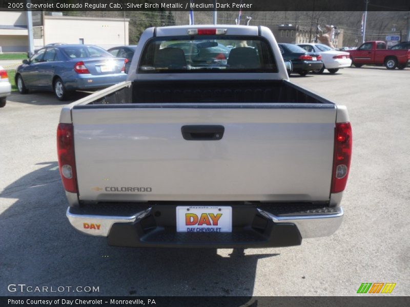 Silver Birch Metallic / Medium Dark Pewter 2005 Chevrolet Colorado Regular Cab