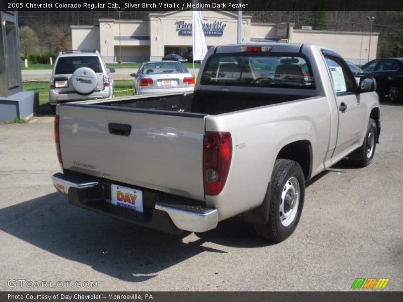 Silver Birch Metallic / Medium Dark Pewter 2005 Chevrolet Colorado Regular Cab