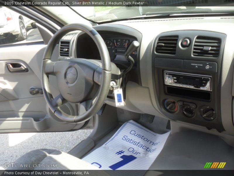 Silver Birch Metallic / Medium Dark Pewter 2005 Chevrolet Colorado Regular Cab