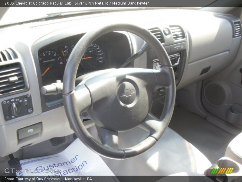Silver Birch Metallic / Medium Dark Pewter 2005 Chevrolet Colorado Regular Cab