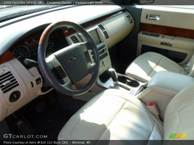 Cinnamon Metallic / Medium Light Stone 2009 Ford Flex Limited AWD