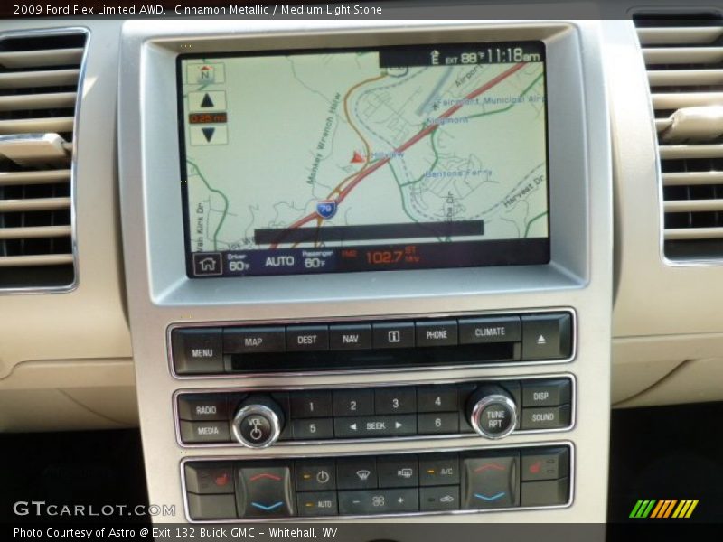 Cinnamon Metallic / Medium Light Stone 2009 Ford Flex Limited AWD