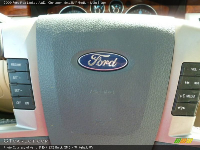 Cinnamon Metallic / Medium Light Stone 2009 Ford Flex Limited AWD