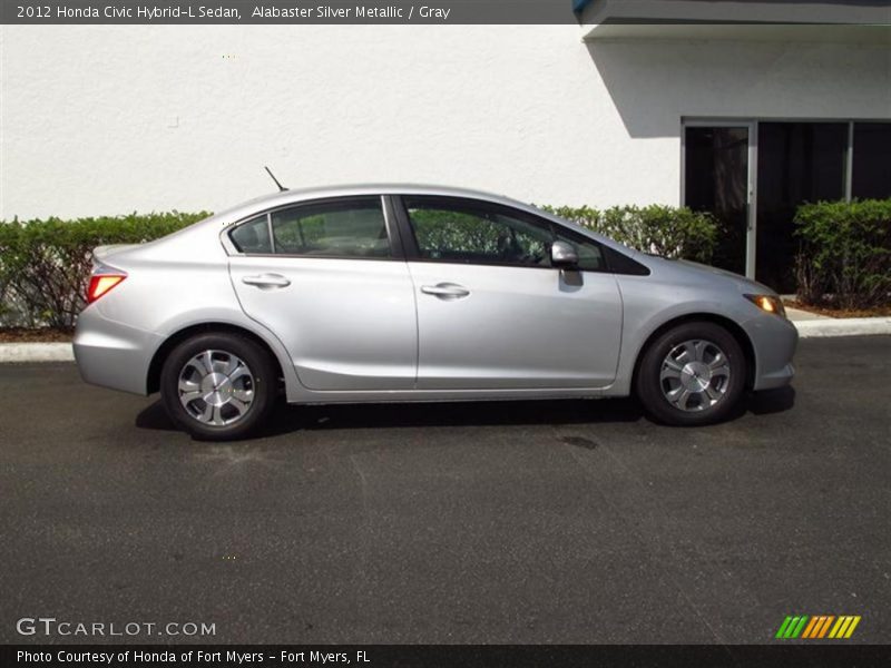  2012 Civic Hybrid-L Sedan Alabaster Silver Metallic