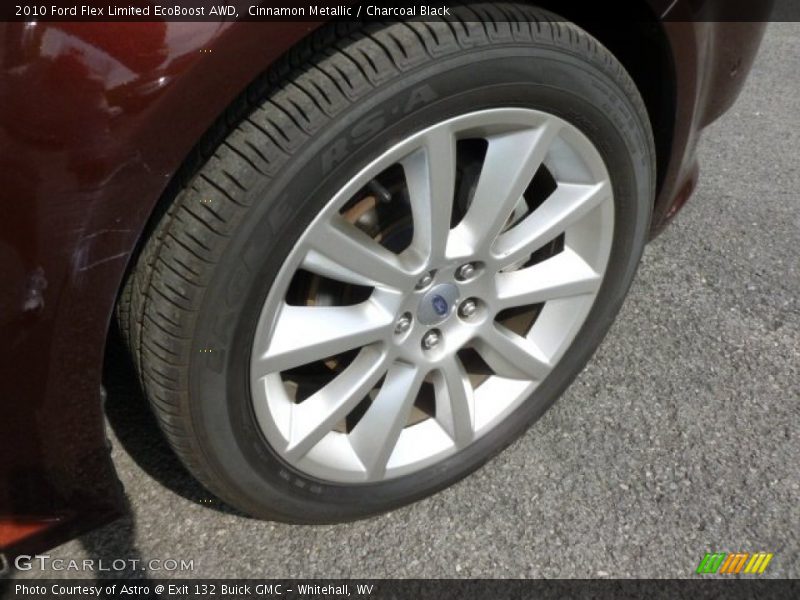 Cinnamon Metallic / Charcoal Black 2010 Ford Flex Limited EcoBoost AWD