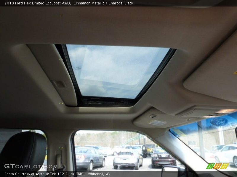 Cinnamon Metallic / Charcoal Black 2010 Ford Flex Limited EcoBoost AWD