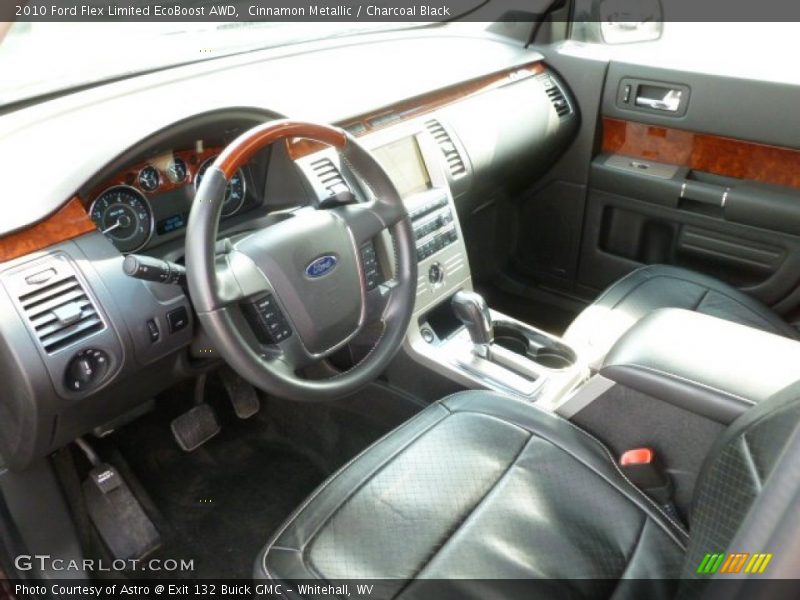 Cinnamon Metallic / Charcoal Black 2010 Ford Flex Limited EcoBoost AWD