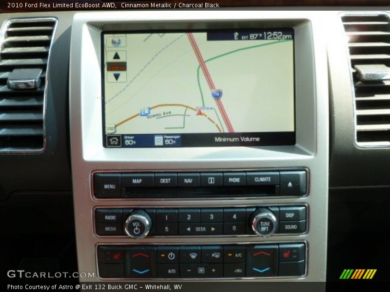 Cinnamon Metallic / Charcoal Black 2010 Ford Flex Limited EcoBoost AWD