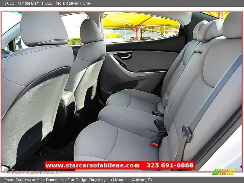 Radiant Silver / Gray 2011 Hyundai Elantra GLS