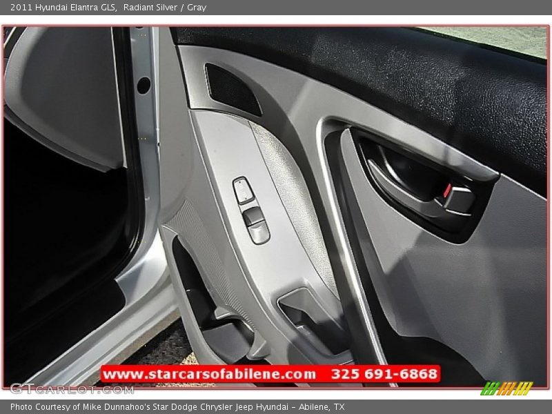 Radiant Silver / Gray 2011 Hyundai Elantra GLS