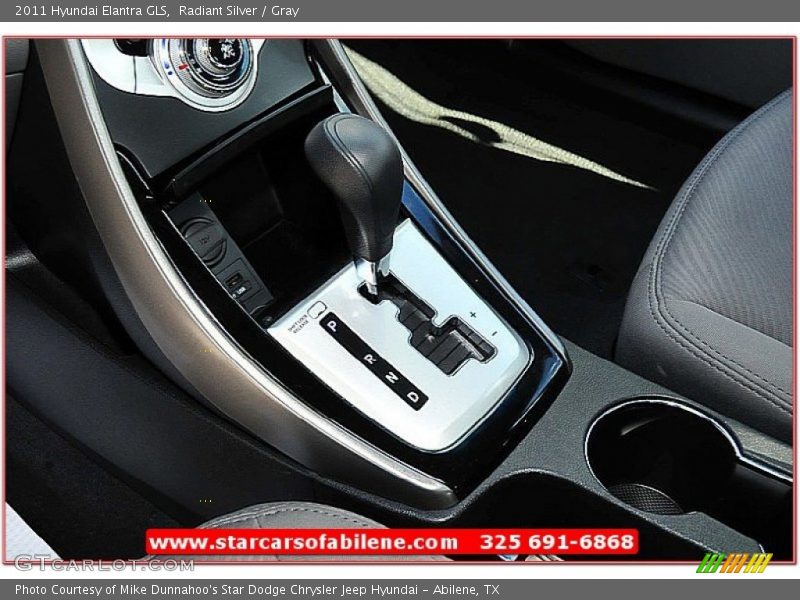 Radiant Silver / Gray 2011 Hyundai Elantra GLS