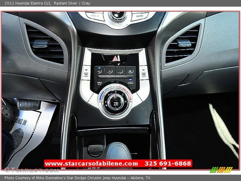Radiant Silver / Gray 2011 Hyundai Elantra GLS