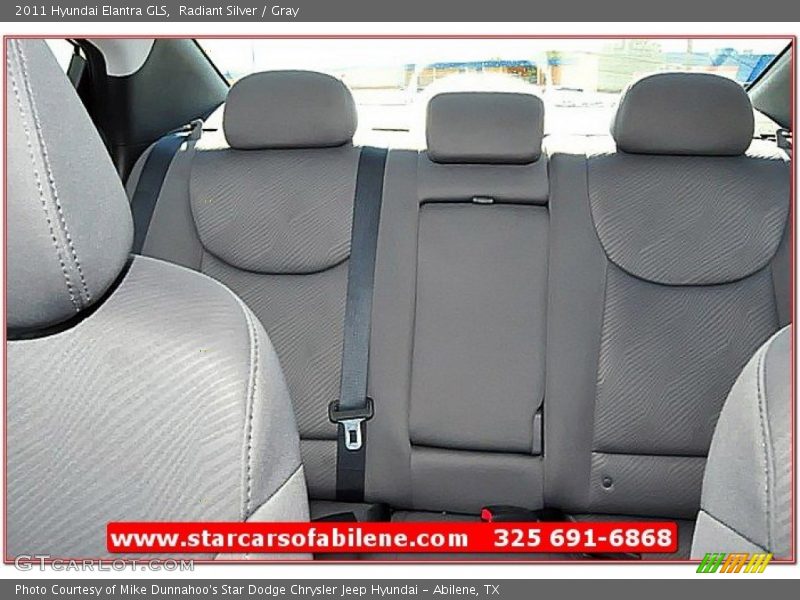Radiant Silver / Gray 2011 Hyundai Elantra GLS