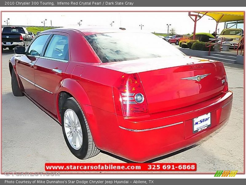 Inferno Red Crystal Pearl / Dark Slate Gray 2010 Chrysler 300 Touring