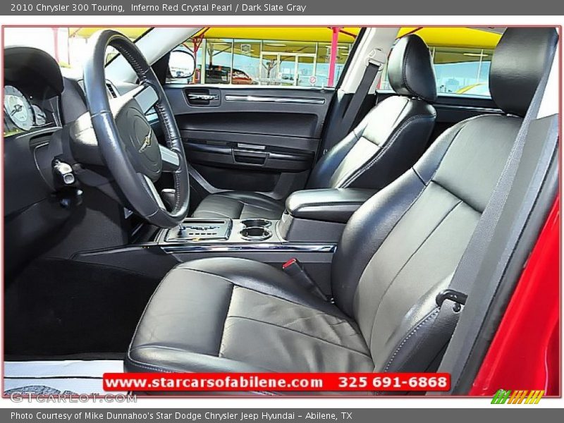 Inferno Red Crystal Pearl / Dark Slate Gray 2010 Chrysler 300 Touring