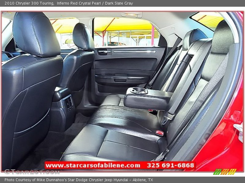 Inferno Red Crystal Pearl / Dark Slate Gray 2010 Chrysler 300 Touring