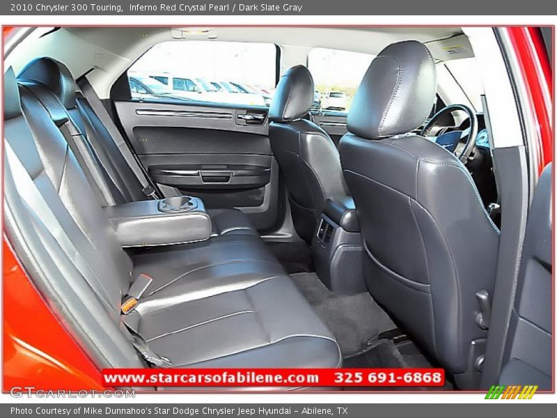 Inferno Red Crystal Pearl / Dark Slate Gray 2010 Chrysler 300 Touring