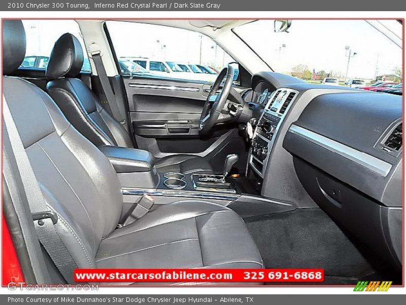 Inferno Red Crystal Pearl / Dark Slate Gray 2010 Chrysler 300 Touring