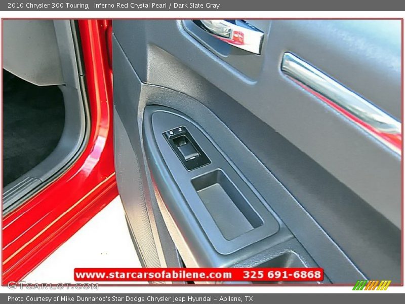 Inferno Red Crystal Pearl / Dark Slate Gray 2010 Chrysler 300 Touring