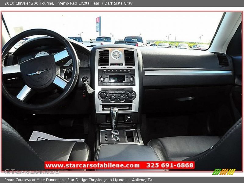 Inferno Red Crystal Pearl / Dark Slate Gray 2010 Chrysler 300 Touring