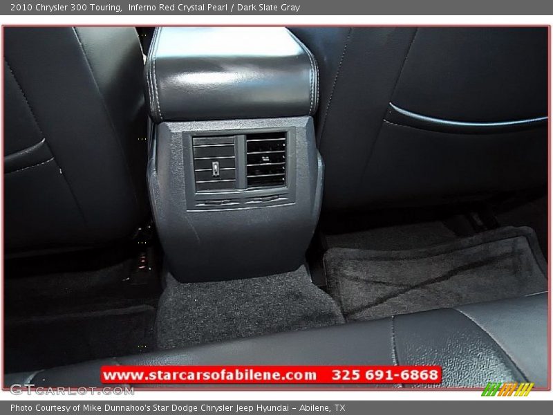 Inferno Red Crystal Pearl / Dark Slate Gray 2010 Chrysler 300 Touring