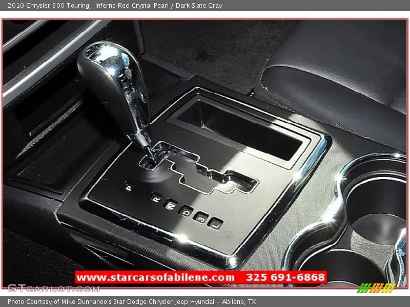 Inferno Red Crystal Pearl / Dark Slate Gray 2010 Chrysler 300 Touring