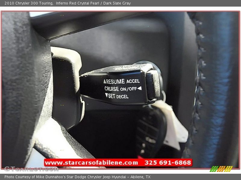 Inferno Red Crystal Pearl / Dark Slate Gray 2010 Chrysler 300 Touring