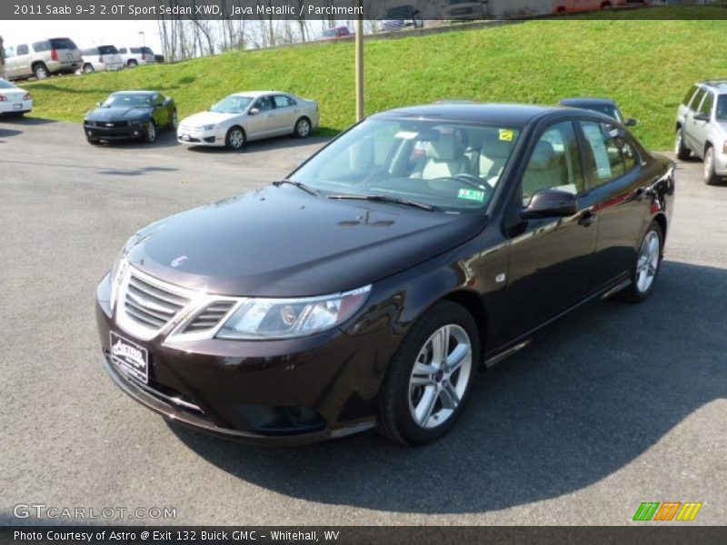 Java Metallic / Parchment 2011 Saab 9-3 2.0T Sport Sedan XWD