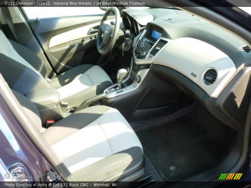 Imperial Blue Metallic / Jet Black/Medium Titanium 2011 Chevrolet Cruze LS