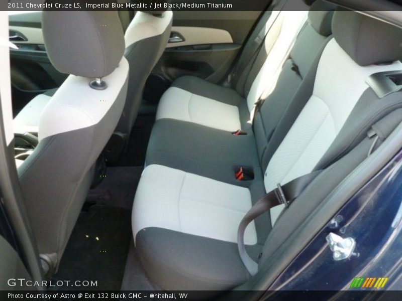 Imperial Blue Metallic / Jet Black/Medium Titanium 2011 Chevrolet Cruze LS