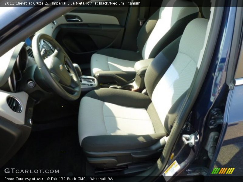 Imperial Blue Metallic / Jet Black/Medium Titanium 2011 Chevrolet Cruze LS